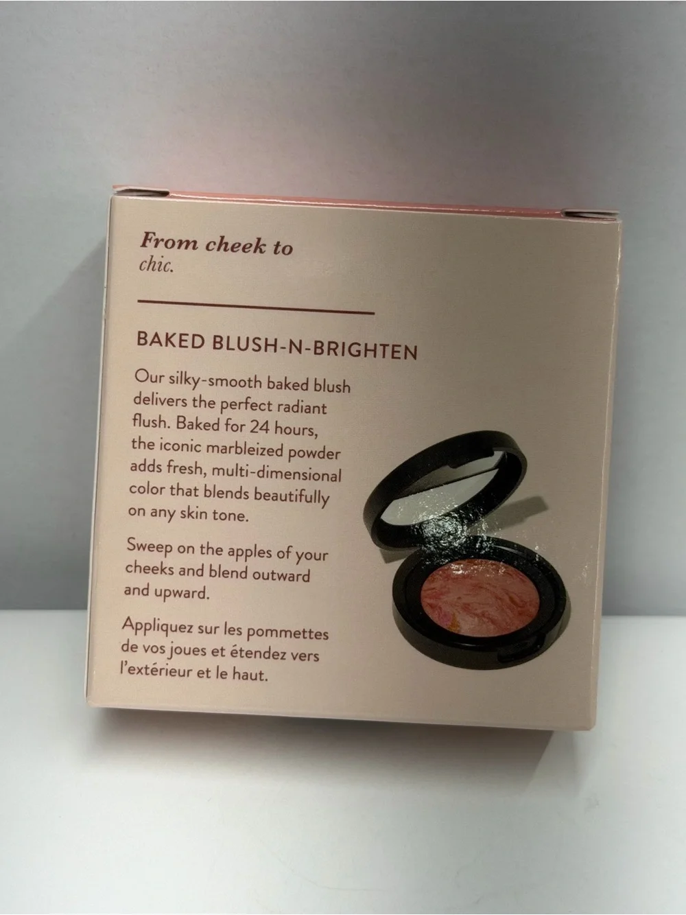 Laura Geller Baked Blush-N-Brighten Pink Buttercream 0.16 oz New in Box